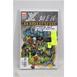 COMPLETE SET OF LIMITED EDITION  # 1-6 XMEN DEADLY