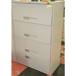 4 DRAWER FILING CABINET 36"L X 18"D X 54"H