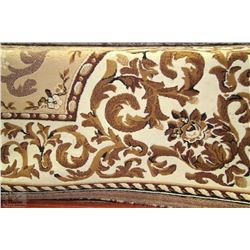 8'X10' FLORAL DESIGN AREA RUG ON CHOICE