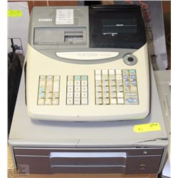 CASH REGISTER WITH CORNER DAMAGE