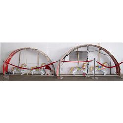 DECORATIVE HORSE CAROSEL SET