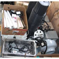 PALLET W/HYDROPONIC GROWING SYSTEM &