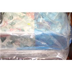 NEW FLORAL QUEEN SIZE MATTRESS WITH BOXSPRING