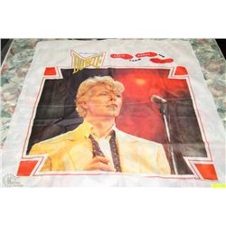 LARGE DAVID BOWIE FLAG