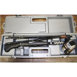 ZEBCO TELESCOPIC FISHING ROD AND REEL IN CASE