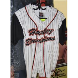 HARLEY DAVIDSON SHIRT SZ M BASEBALL STYLE
