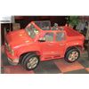 Image 1 : KID'S RED SILVERADO BATTERY OPERATED