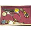 Image 1 : INTRICATE BOX OF ESTATE WATCHES