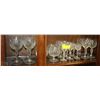 Image 1 : 21PCS FLOWER PATTERN CRYSTAL GLASSES