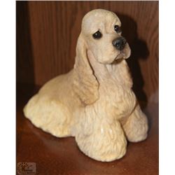 COCKER SPANIAL SANDCAST DOG