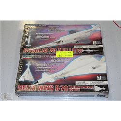 DOUGLAS X3 STILLETE / DELTA WING B-70 MODEL KITS