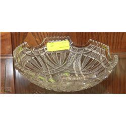 ESTATE CUT GLASS FRUIT BOWL