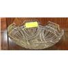 Image 1 : ESTATE CUT GLASS FRUIT BOWL