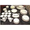 Image 1 : 64PC 8 PLACE SETTING MYOTT,SON & CO "WESTPOINT #'D