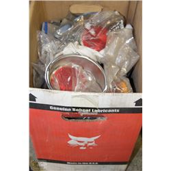 BOX OF 5TH WHEEL TRAILER LIGHTS SOME NEW WITH