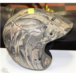 CAMOFLAUGE SIZE LARGE MOTORCYCLE HELMET