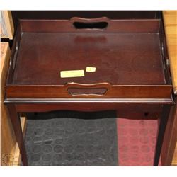 BOMBAY TRAY END TABLE (SOLID WOOD)