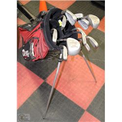 GOLF CLUBS LYNX PREDATORS AND BAG RIGHT HANDED