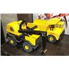 Image 1 : TONKA METAL DUMP TRUCK AND DIGGER TRACTOR
