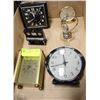 Image 1 : FLAT OF VINTAGE AND NEW CLOCKS