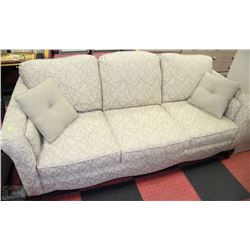BEIGE FABRIC SHOWHOME SOFA