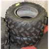Image 1 : SET OF DUNLOP QUAD TIRES AT25X10X12