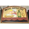 Image 1 : BON APPETIT WOOD WALL HANGING