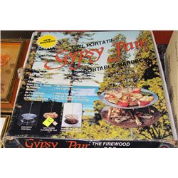 VINTAGE GYPSY PAN PORTABLE BARBECUE