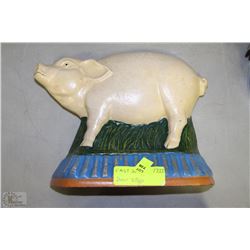 PIG CAST IRON DOOR STOP