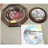 Image 1 : THREE ASSORTED COLLECTOR PLATES