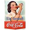 Image 1 : Large Coca Cola Poster 1930s