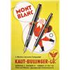 Image 1 : Mont Blanc Poster 1950s