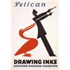 Image 1 : Pelican Ink Poster - Great Graphics
