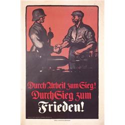 Lot of 2 original WW I Posters