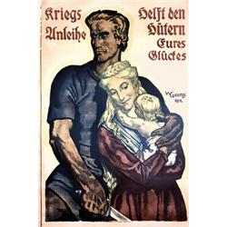 German WW I Poster 1918