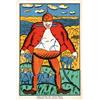 Original Malevich Poster 1914