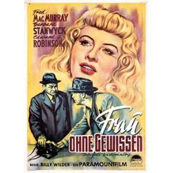 Double Indemnity 1950 Poster