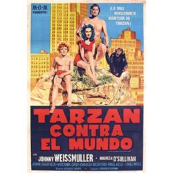 Tarzan New York 1940s Poster