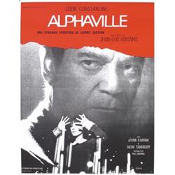 Alphaville French Poster