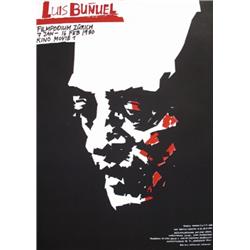 Luis Bunuel Swiss Poster