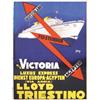 Image 1 : Italian Ship Line Poster