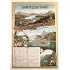 Old Swiss Travel Poster 1890s