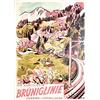 Swiss Tourism Poster 1940s