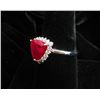 Image 4 : $15,795 UNHEATED NATURAL RUBY RING GIA Certified