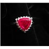 Image 5 : $15,795 UNHEATED NATURAL RUBY RING GIA Certified