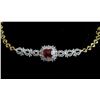 Image 3 : $11k App. Stunning RUBY / DIAMOND BRACELET