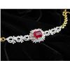 Image 4 : $11k App. Stunning RUBY / DIAMOND BRACELET
