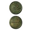 Image 1 : 1863 Wright Civil War Token Cincinnati