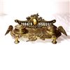 Image 1 : Victorian Style Winged Ink Stand w/ Wells