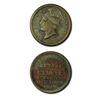 Image 1 : 1863 Loeffler Grocer Civl War Token